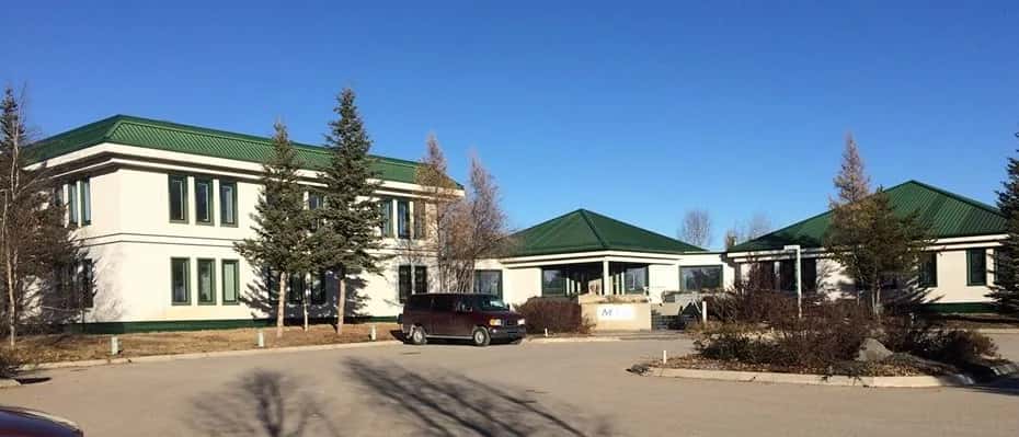 AMT training centre exterior in Hay River, Northwest Territories